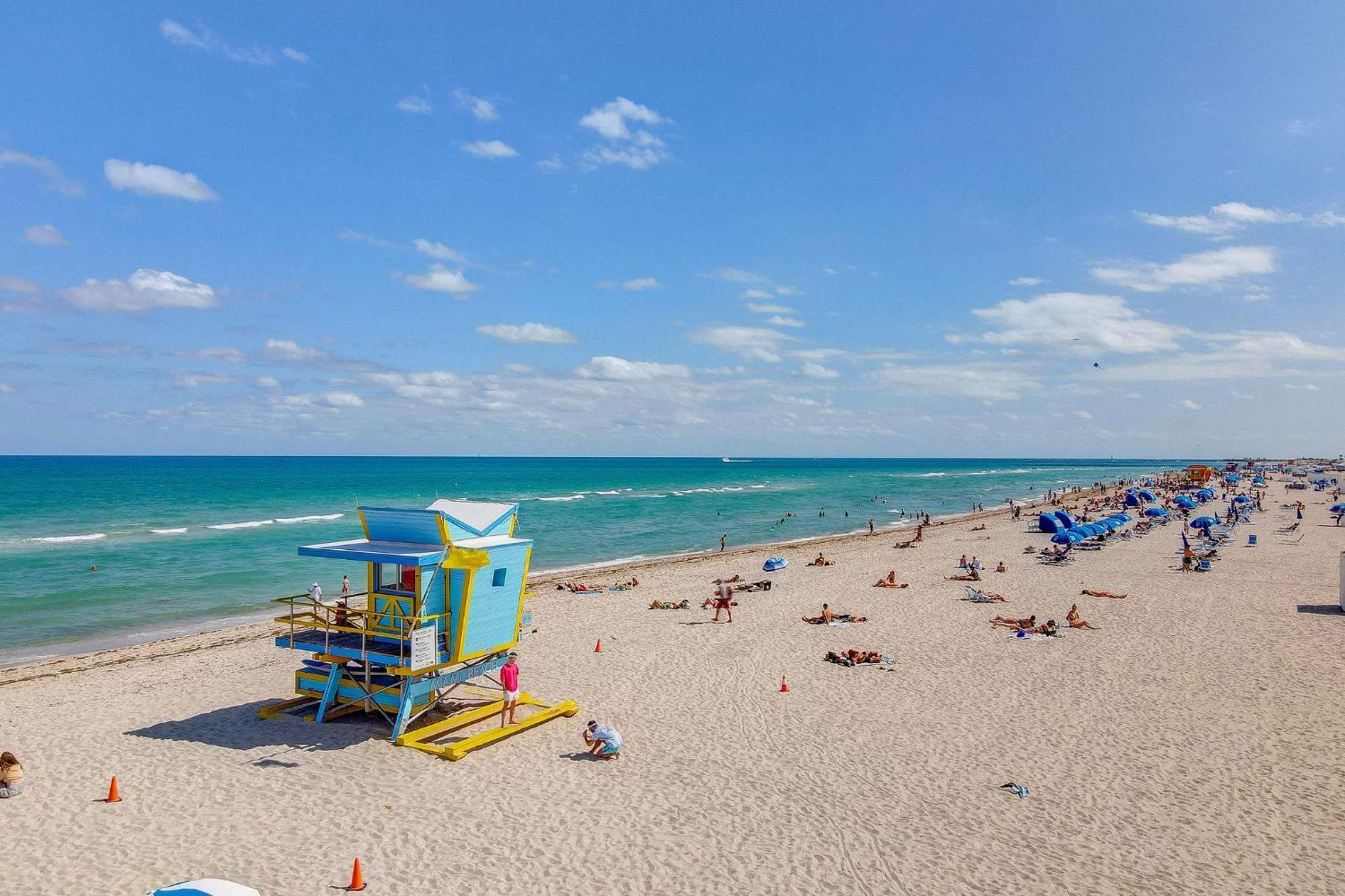 Beachy 1 B/R, W/2 Queen Beds, On Ocean Drive Beach マイアミビーチ エクステリア 写真